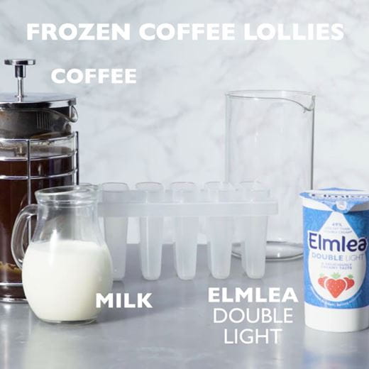recipe image COFFEE ICE LOLLIES