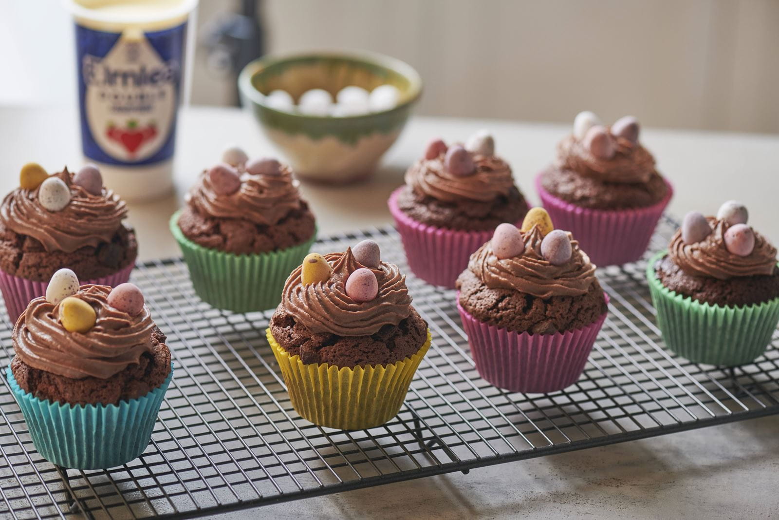 recipe image Chocolate Easter Muffins