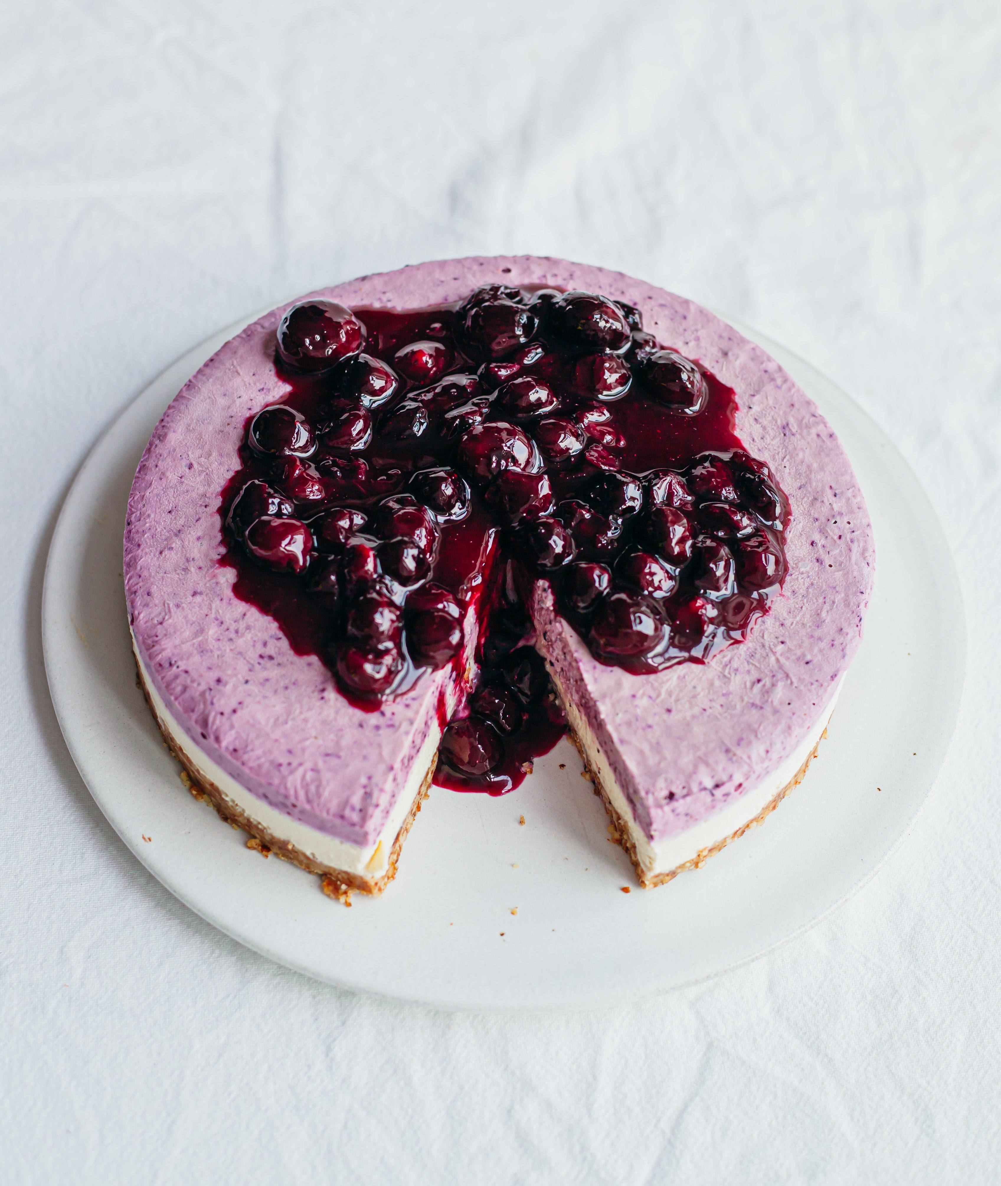 recipe image No-Bake Blueberry Cheesecake