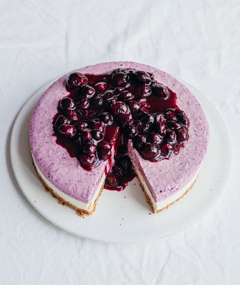 NoBake Blueberry Cheesecake Elmlea