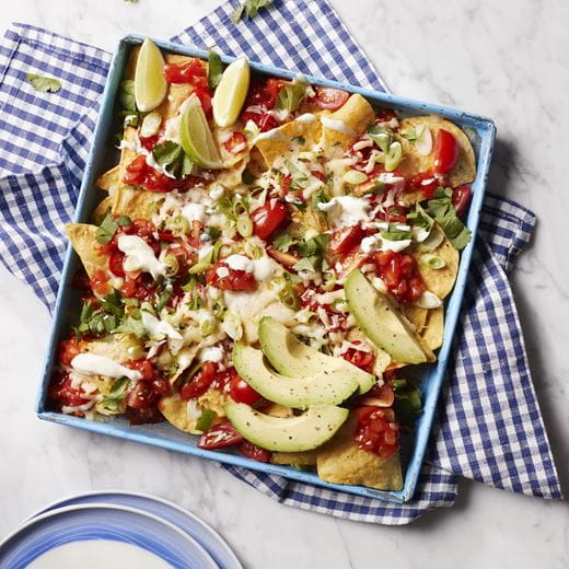 recipe image Cheesy Baked Nachos