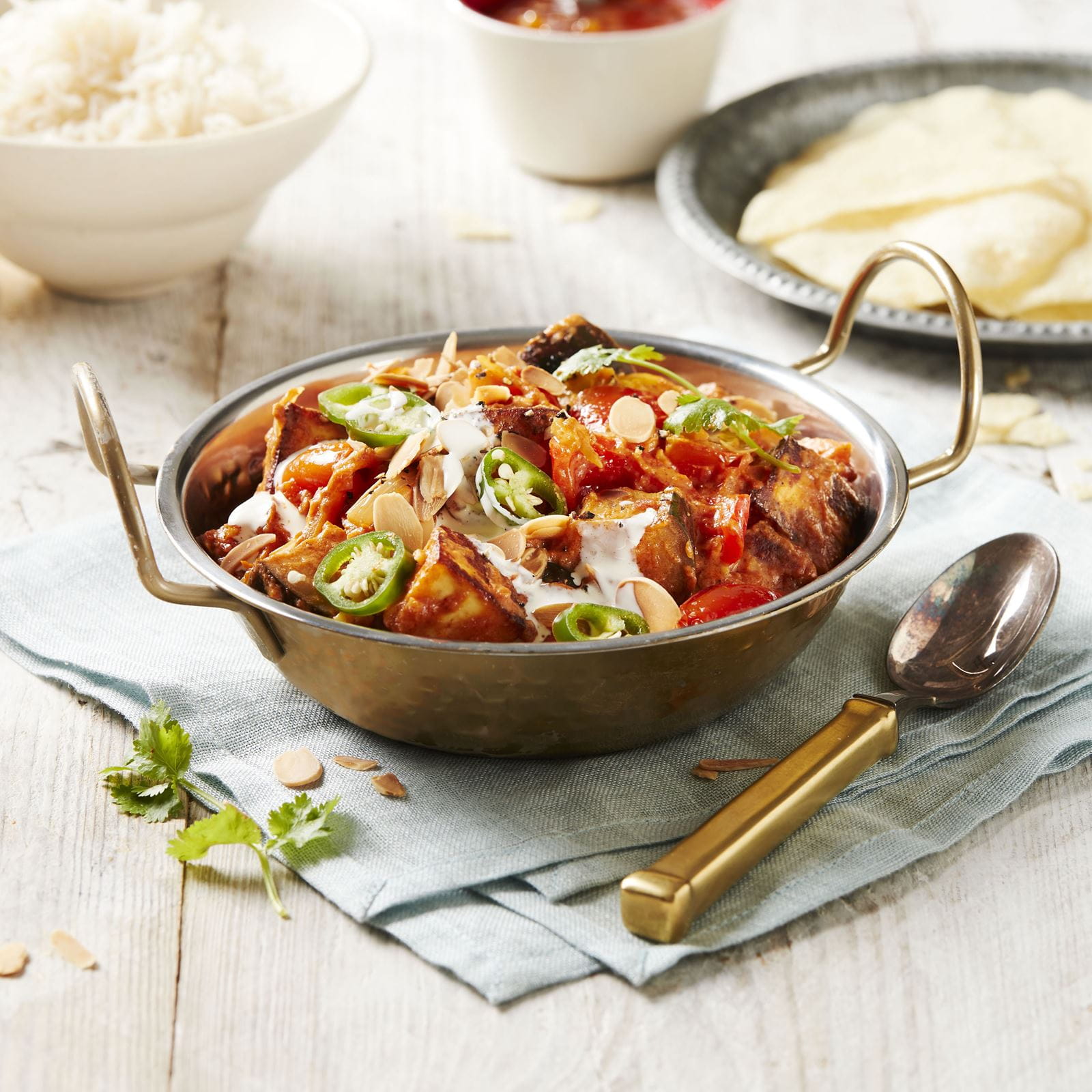 recipe image Creamy Tomato and Paneer Curry