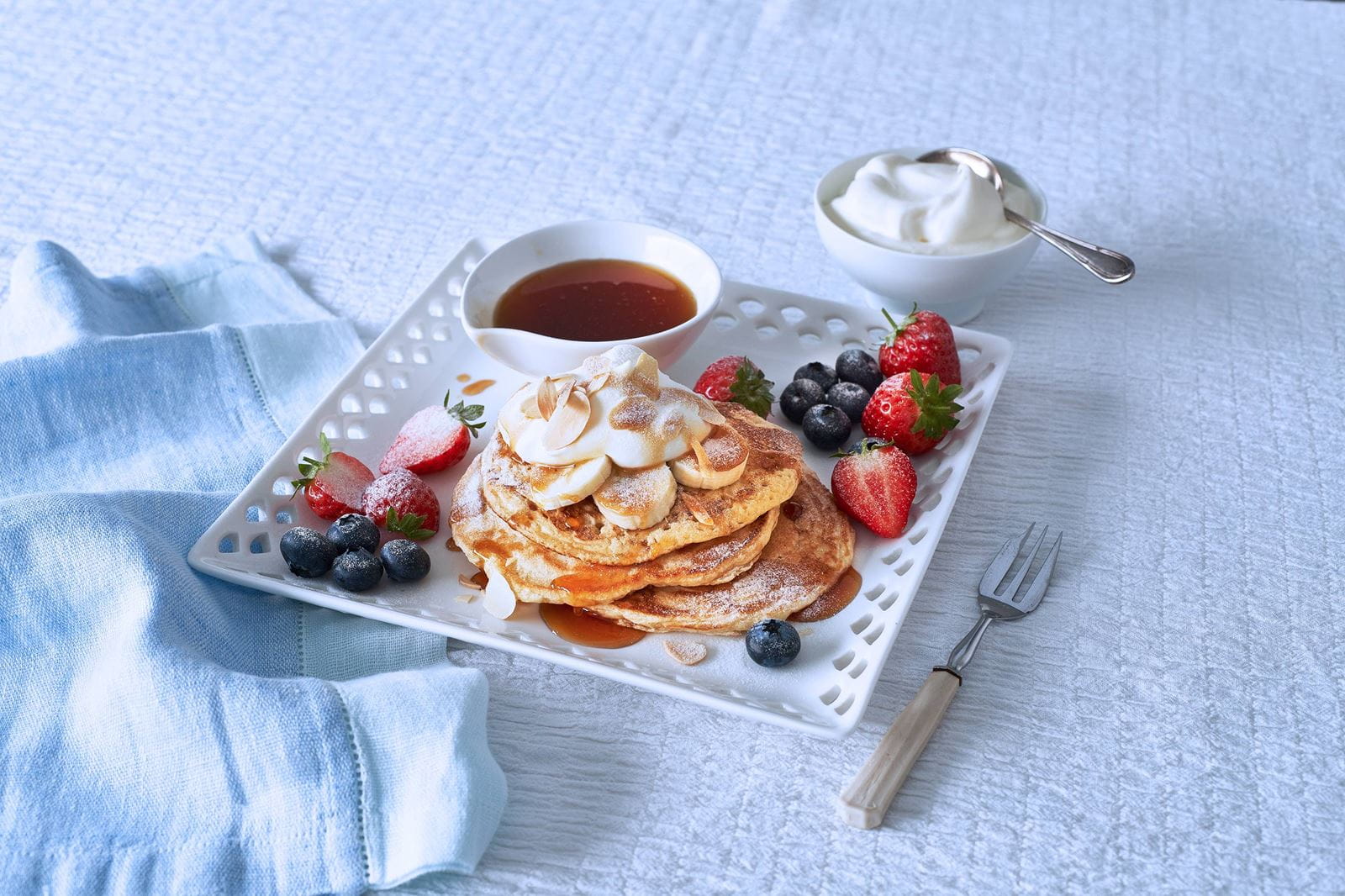 recipe image Vegan Pancakes with cinnamon and nutmeg