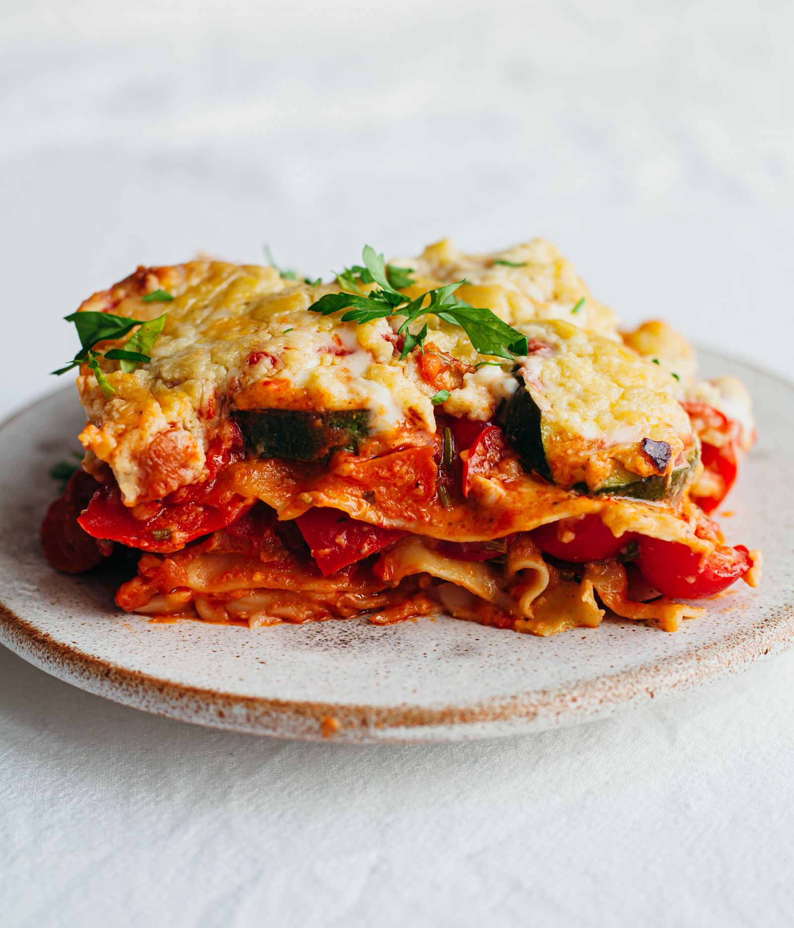 recipe image Roasted Vegetable Lasagne