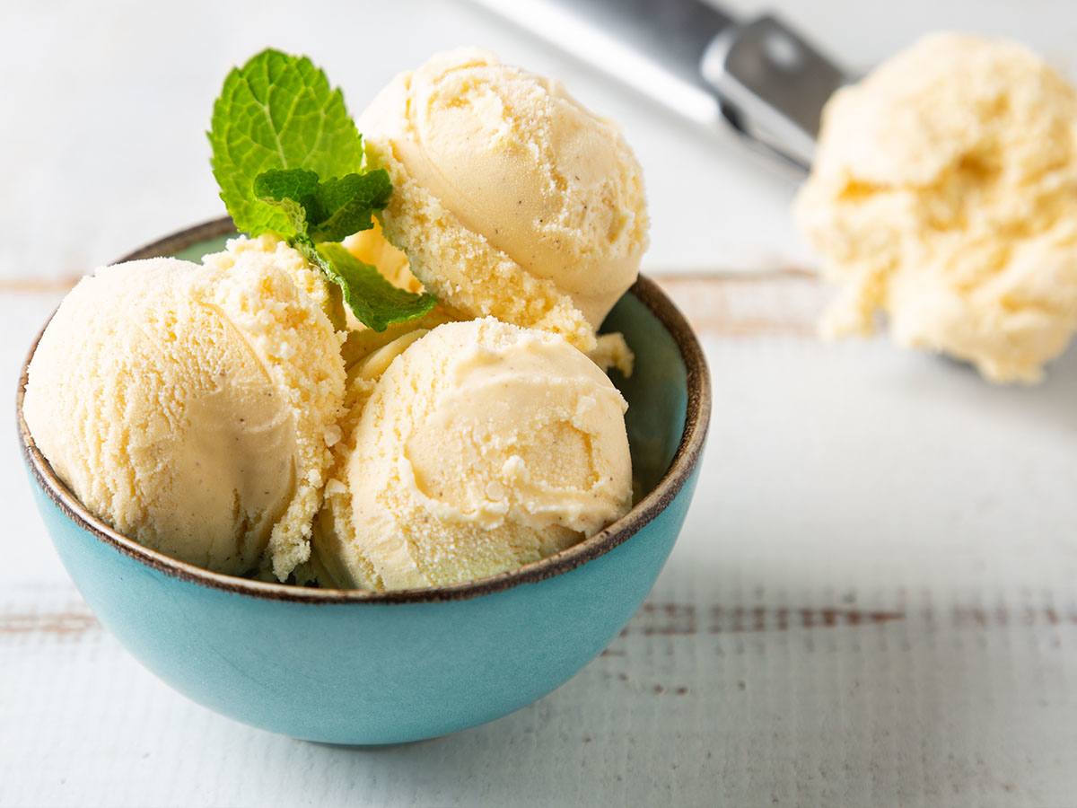 Vegan Vanilla Ice Cream Elmlea