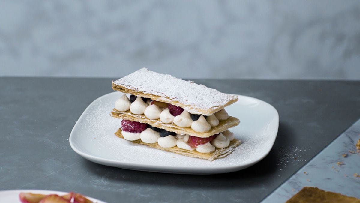 recipe image ELMLEA BERRY MILLE-FEUILLE